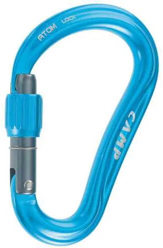 CAMP Moschettoni atom lock, moschettone hms alta resistenza blu