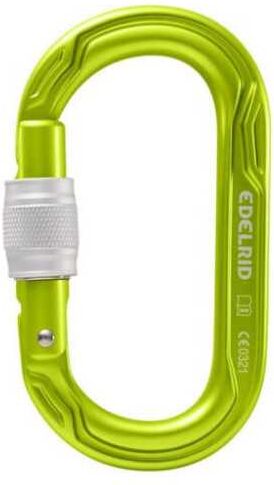 Edelrid Moschettoni oval power 2500, moschettone ovale oasis