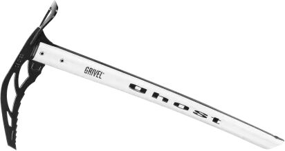 GRIVEL Piccozze ghost 45cm, piccozza sci alpinismo bianco