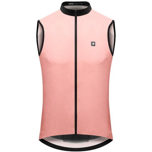 siroko -55% gilet antivento ciclismo da donna v1-w pink wind taglia s