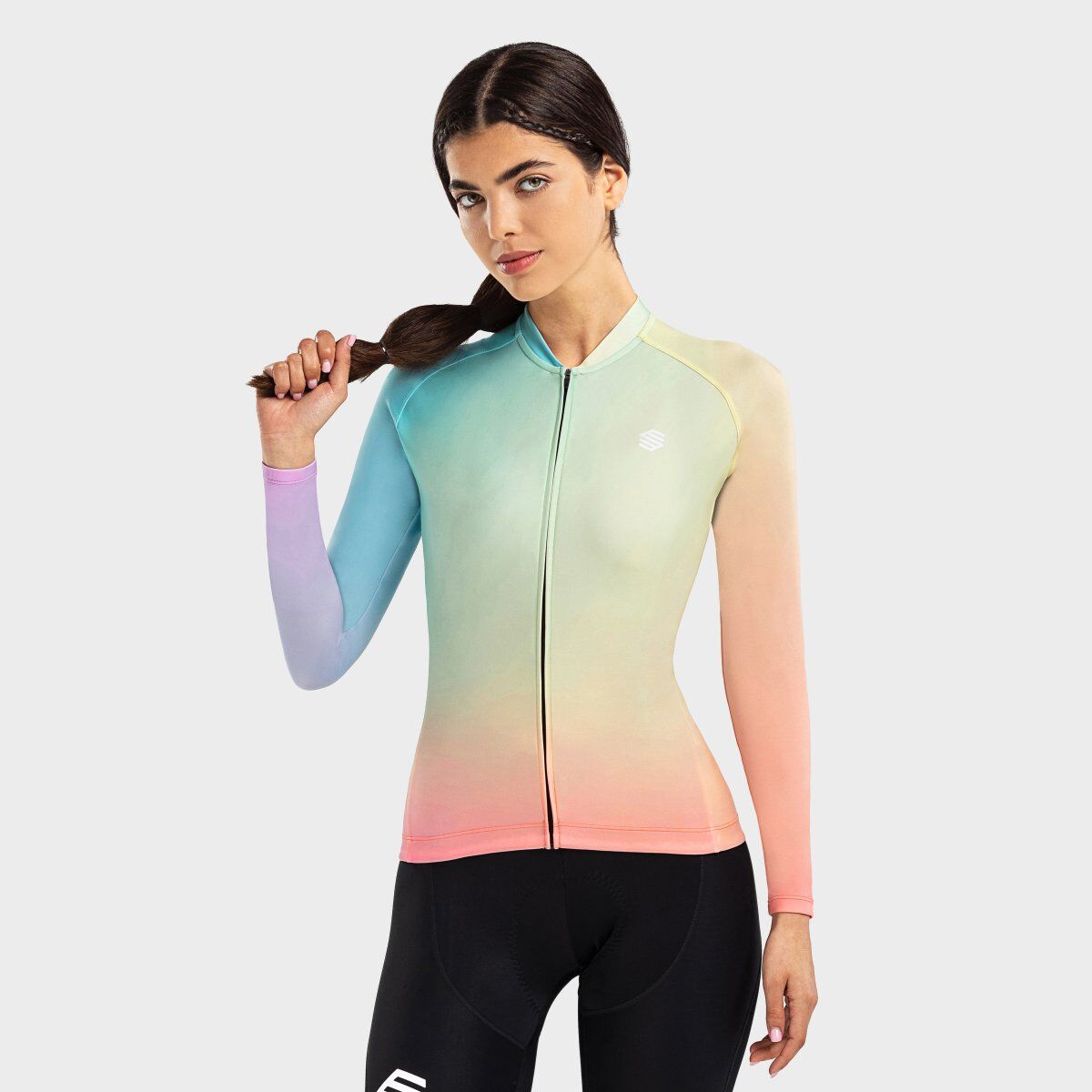 SIROKO -30% Maglietta da Ciclismo a Maniche Lunghe da Donne M2 Madone taglia XL