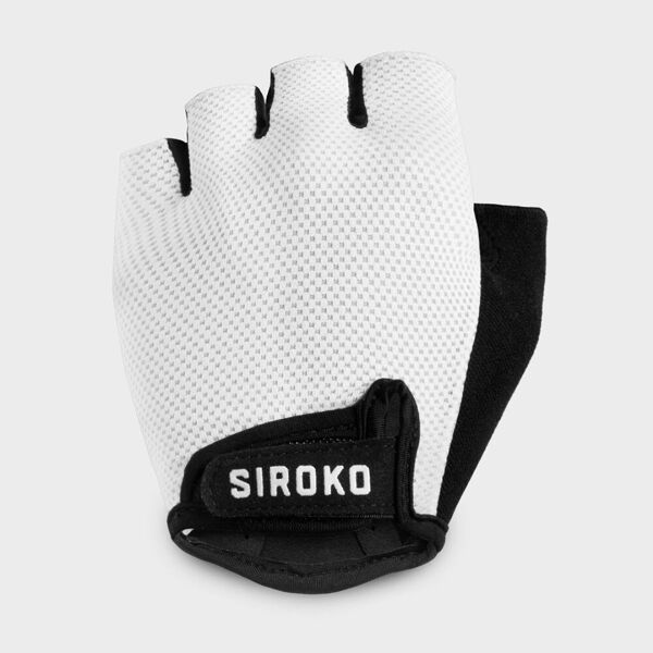 siroko -20% guanti bici aero white taglia xl