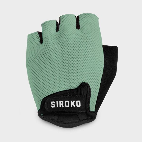 siroko -20% guanti bici aero green taglia xs