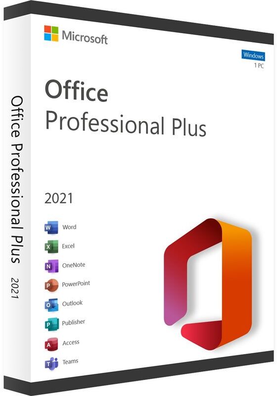 Microsoft Office 2021 Professional Plus 32 Bit - Licenza Originale