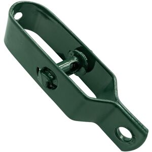 NextradeItalia 50pz Tendifilo Plastificato Lunghezza Mm 100 Per Paletto A T / Tondo Tenditore Rete Metallica Pali Per Recinzione Da Giardino Verde