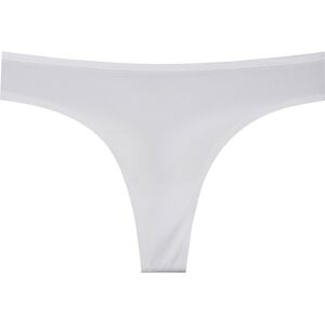 Freddy Tanga invisibili, senza cuciture, con bordi taglio laser White Donna Large