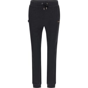 Freddy Pantaloni in felpa interlock mélange con fondo a polsino Melange Black Donna Small