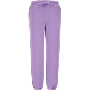 Freddy Pantaloni sportivi in felpa con stampa lettering sul fianco English Lavander Donna Xxs