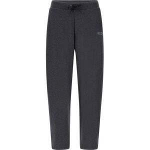 Freddy Pantaloni cropped carrot fit in felpa garzata mélange Melange Black Donna Small