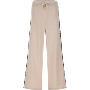 Freddy Pantaloni palazzo in felpa garzata con nastri logati Almond Peach Donna Medium