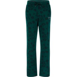 Freddy Pantaloni in felpa con stampa floreale in tono Allover Flower Green Donna Extra Small