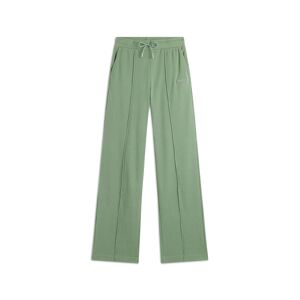 Freddy Pantaloni comfort fit da donna in tessuto jersey waffle Hedge Green Donna Extra Small