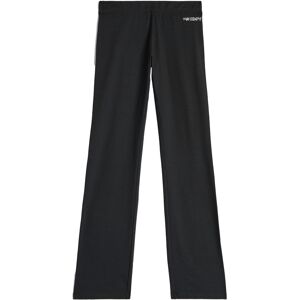 Freddy Pantaloni donna in jersey vita bassa con gamba dritta Nero Donna Extra Small