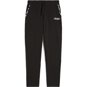 Freddy Pantaloni donna slim fit in jersey con dettagli zebrati Black- Zebra Black On Beige Donna Medium