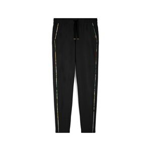 Freddy Pantaloni in jersey con dettaglio tropical sulle lunghezze Black -B&W Allover Flower Donna Medium