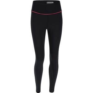 Freddy Leggings Superfit 7/8 traspiranti stampa THE ART OF MOVEMENT Black-Fluo Fucsia Donna Large