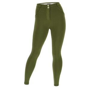 Freddy Pantaloni push up WR.UP® curvy gamba skinny cotone organico Capulet Olive Donna Small