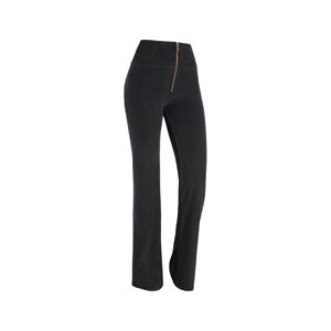 Freddy Jeggings WR.UP® vita super alta e fondo flare molto ampio Jeans Nero-Cuciture In Tono Donna Medium