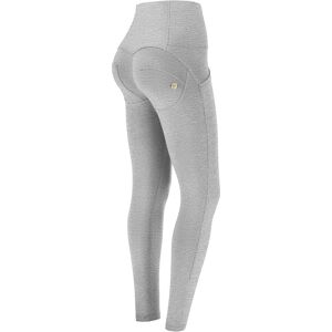 Freddy Pantaloni push up WR.UP® superskinny vita alta cotone organico Grigio Mélange Donna Small