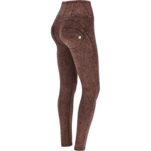 Freddy Pantaloni push up WR.UP® superskinny vita alta effetto bleached French Roast Donna Small