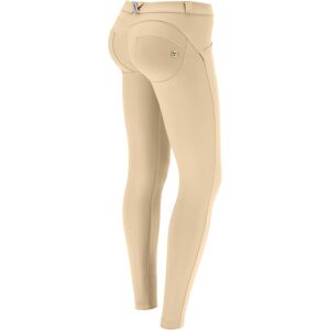 Freddy Pantaloni push up WR.UP® in jersey organico vita bassa Warm Sand Donna Medium