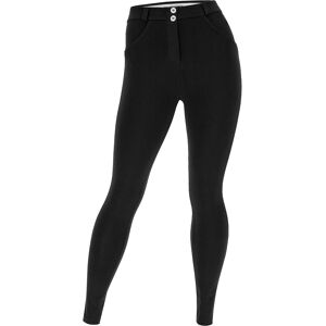 Freddy Pantaloni push up WR.UP® curvy gamba superskinny in cotone Nero Donna Extra Large