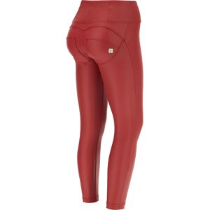 Freddy Pantaloni push up WR.UP® 7/8 superskinny vita alta similpelle Deep Claret Donna Large