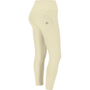 Freddy Pantaloni push up WR.UP® 7/8 superskinny vita alta similpelle Brown Rice Donna Xxs