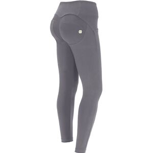 Freddy Pantaloni push up WR.UP® 7/8 vita media cotone organico Grigio Fumo Donna Extra Large