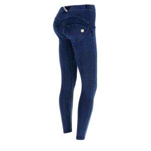 Freddy Jeggings push up WR.UP® 7/8 superskinny jersey organico Dark Jeans-Seams On Tone Donna Medium