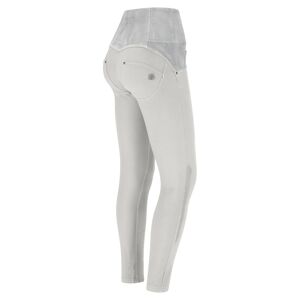 Freddy Pantaloni push up WR.UP® tessuto navetta spalmato argento Moonbeam Donna Large