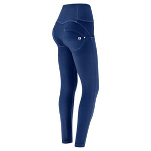 Freddy Pantaloni push up WR.UP® navetta vita alta con bottoni Navy Peony Donna Extra Large