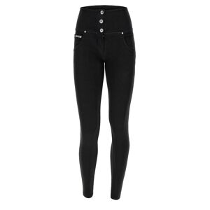 Freddy Pantaloni push up WR.UP® navetta vita alta con bottoni Nero Donna Medium