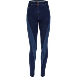 Freddy Jeans WR.UP® in denim navetta con inserti a contrasto Dark Jeans-Seams On Tone Donna Extra Large