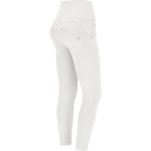 Freddy Pantaloni push up WR.UP® 7/8 superskinny in tessuto navetta Buttercream Donna Medium