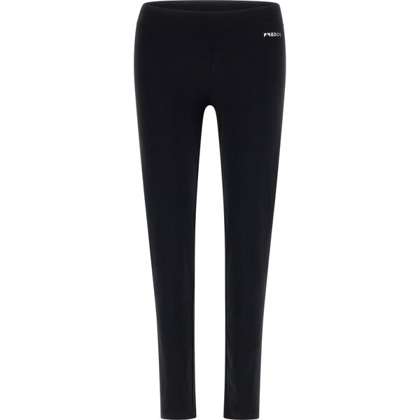 freddy leggings sportivi con vita e lunghezza regular nero donna small