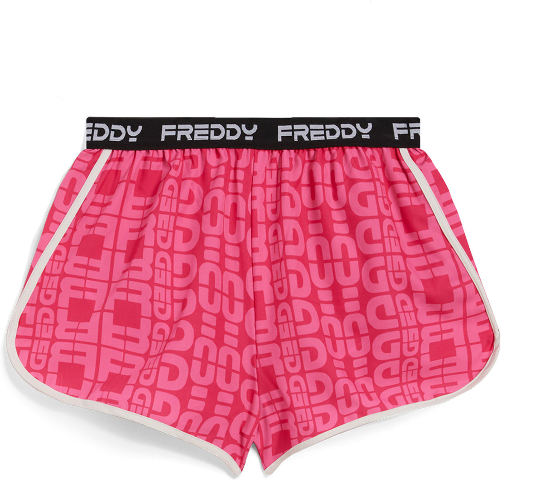 Freddy Short da mare modello da donna con stampa logo all over Fuxia Donna Medium