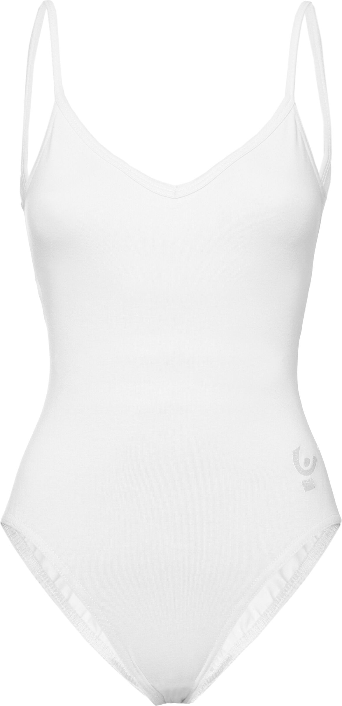 Freddy Body danza con bretelle incrociate sulla schiena White Donna Extra Large