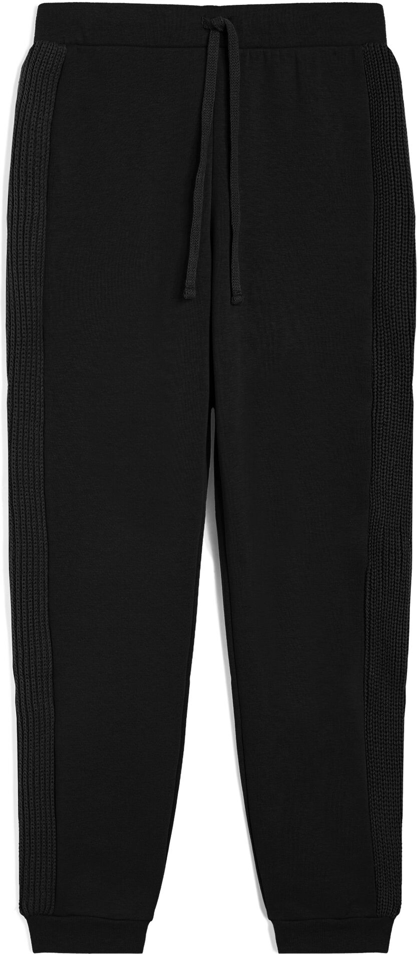 Freddy Pantaloni in felpa con inserti tricot sulle lunghezze Nero Donna Extra Small