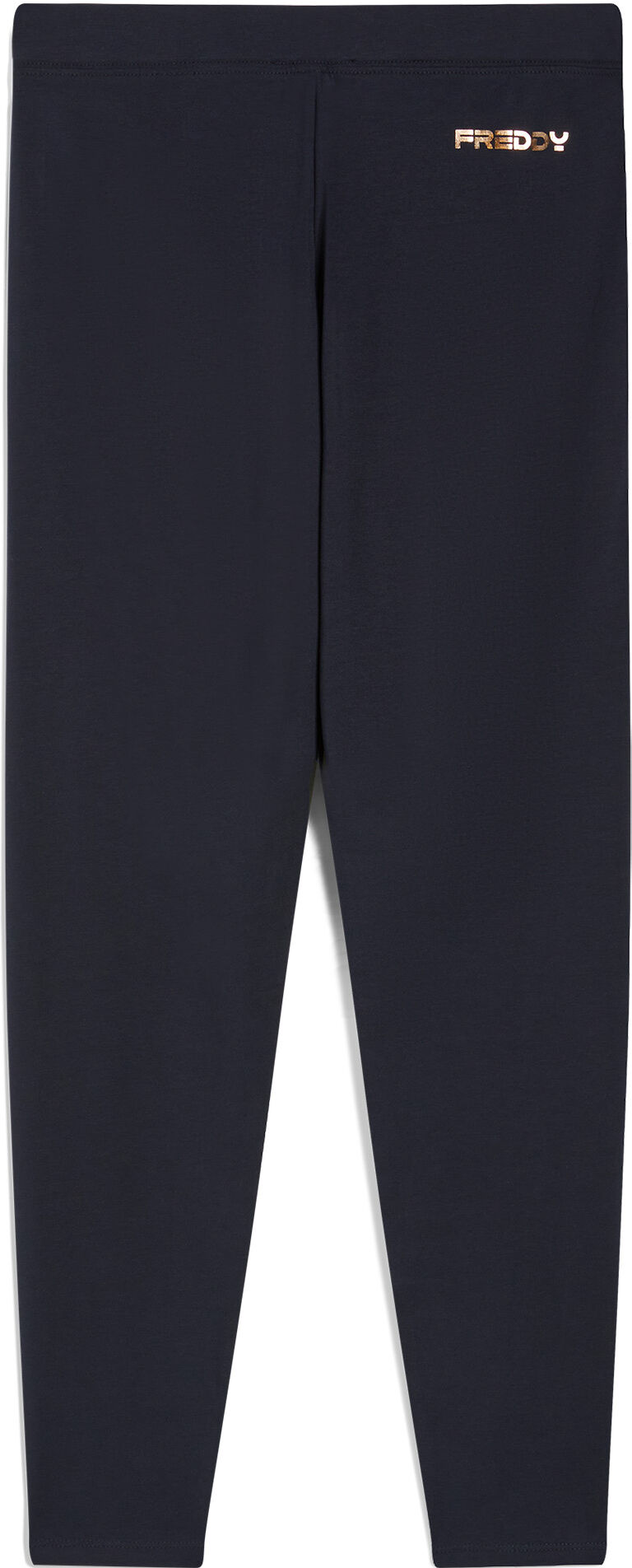 Freddy Leggings lunghezza 7/8 in jersey con logo  bronzo Blu Navy Donna Small