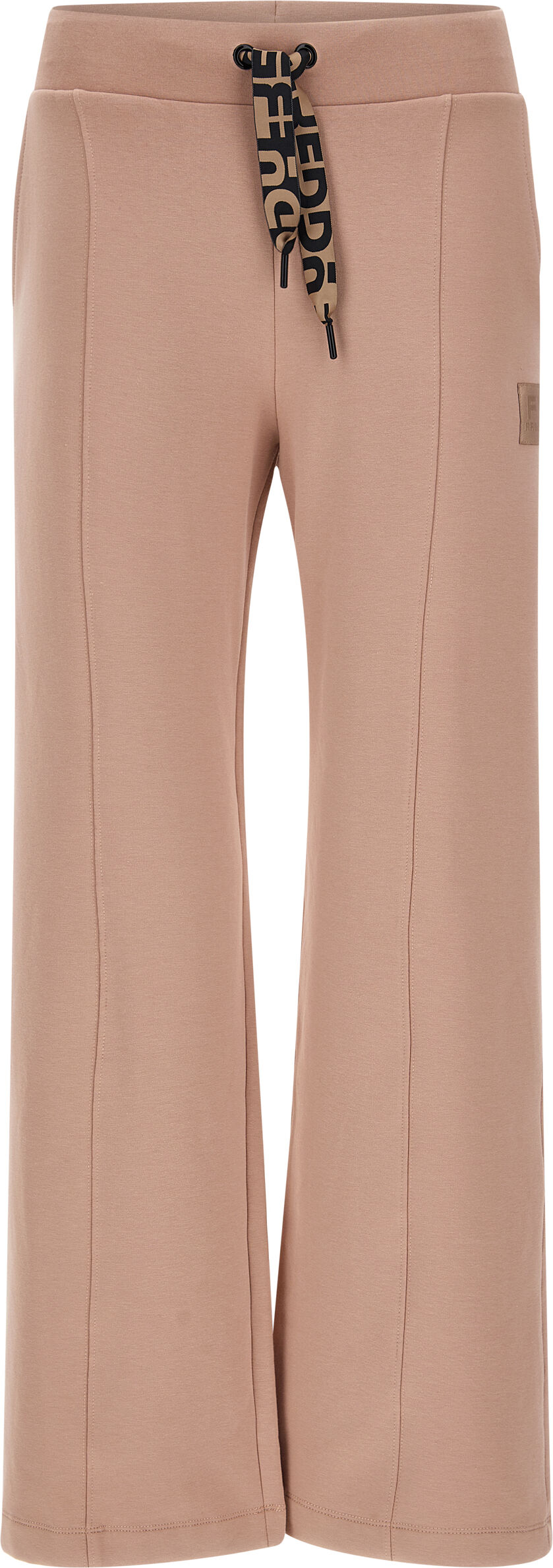 Freddy Pantaloni in felpa con gamba ampia e impuntura centrale Roebuck Donna Medium