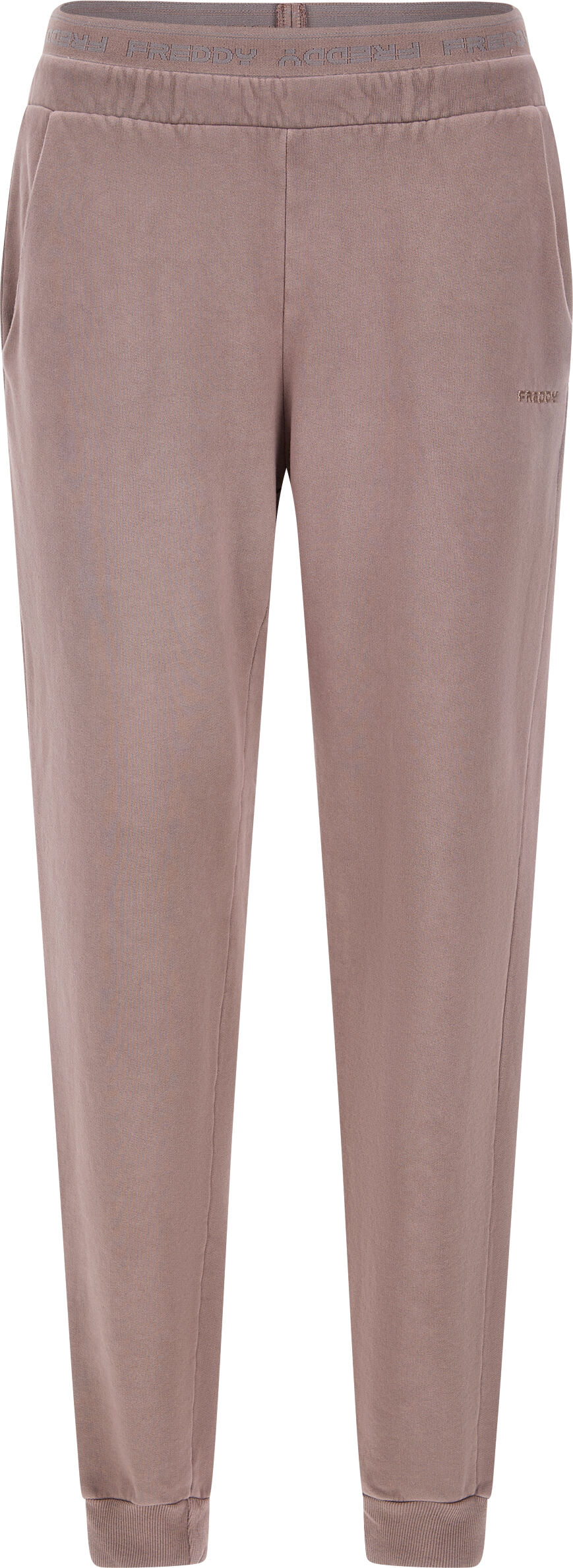 Freddy Pantaloni joggers in felpa invernale con elastico logato Antler Direct Dyed Donna Small