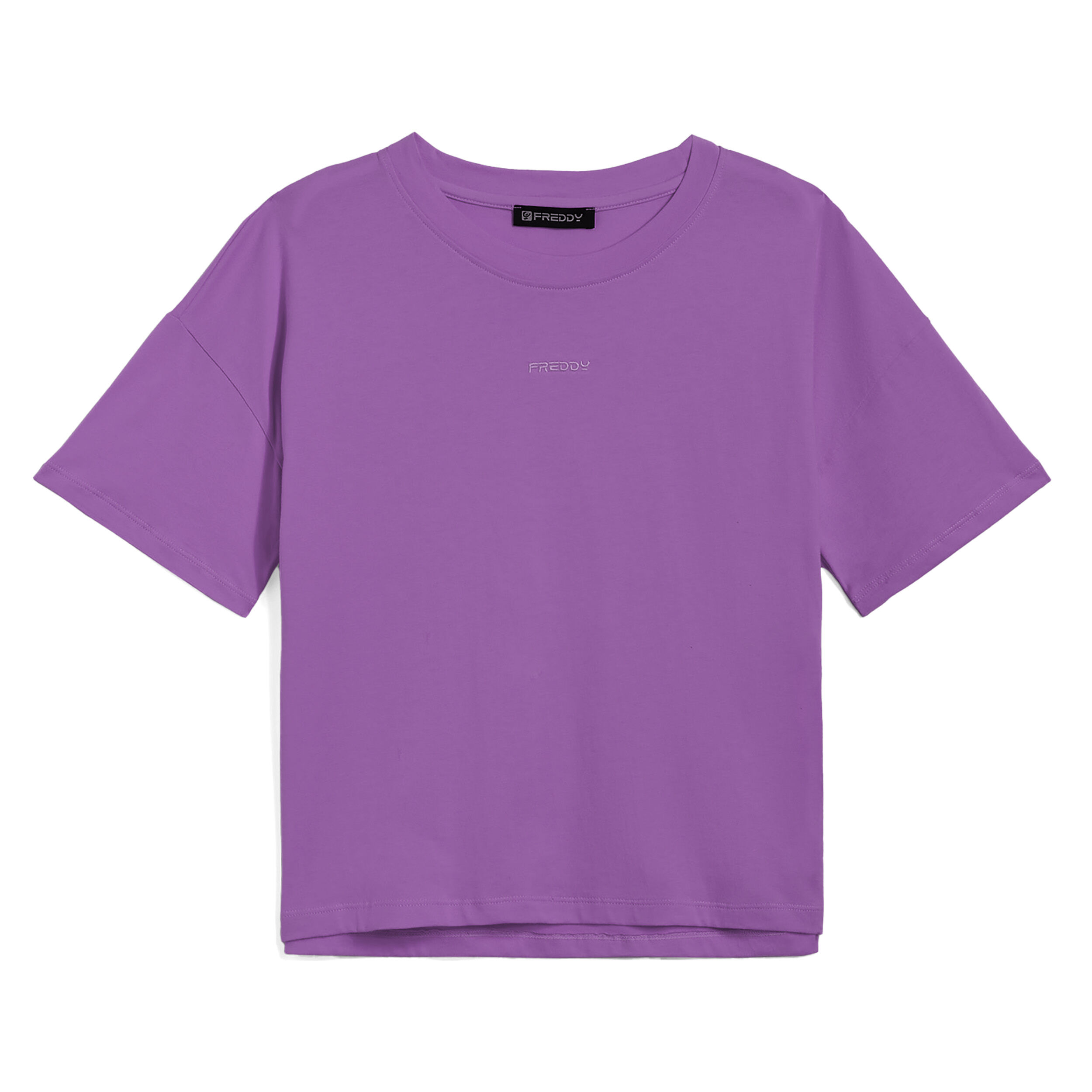 Freddy T-shirt da donna comfort fit in jersey leggero Dewberry Donna Xxs