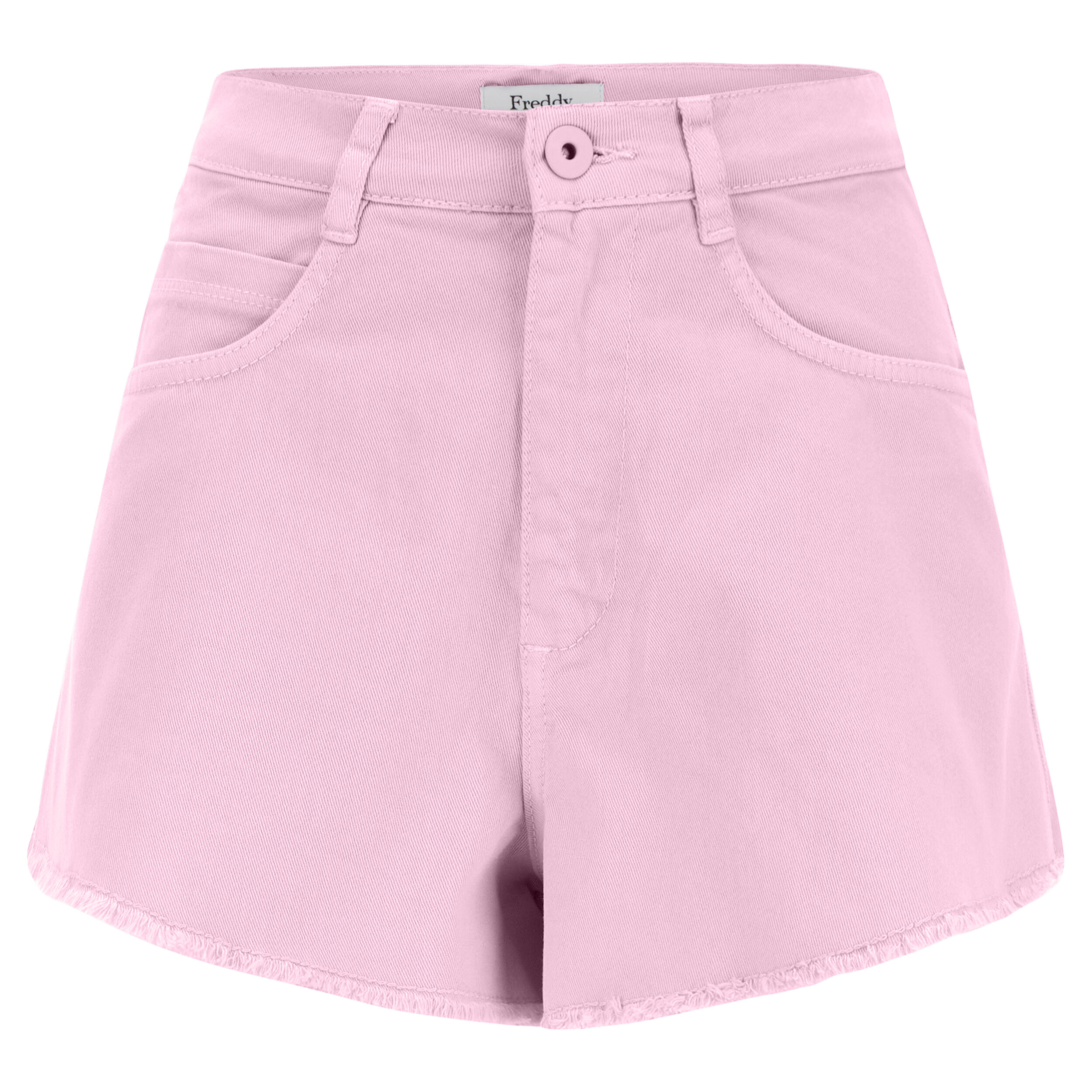 Freddy Shorts fondo sfrangiato denim colorato tinto in capo Pink Lady Direct Dyed Donna Small