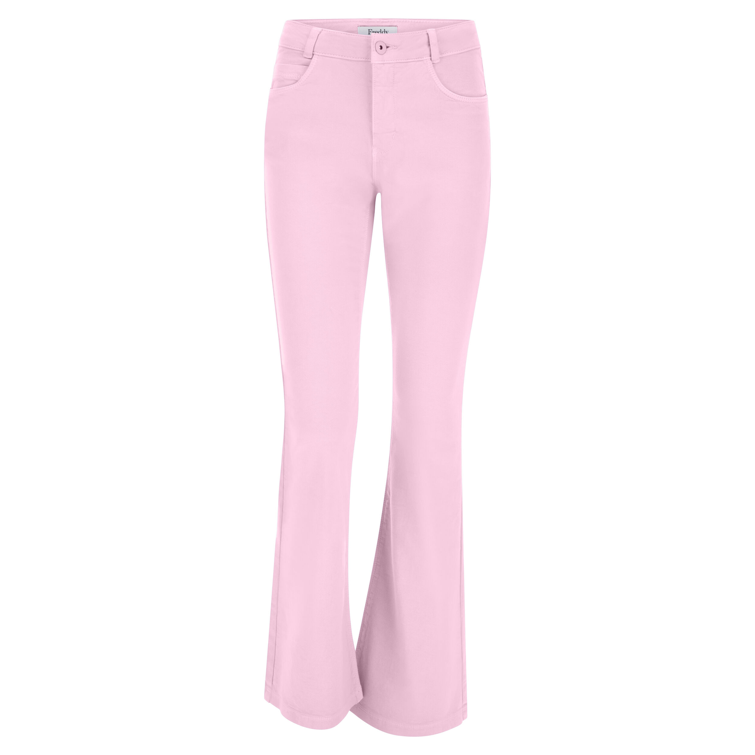 Freddy Jeans flare in denim navetta colorato tinto in capo Pink Lady Direct Dyed Donna Small