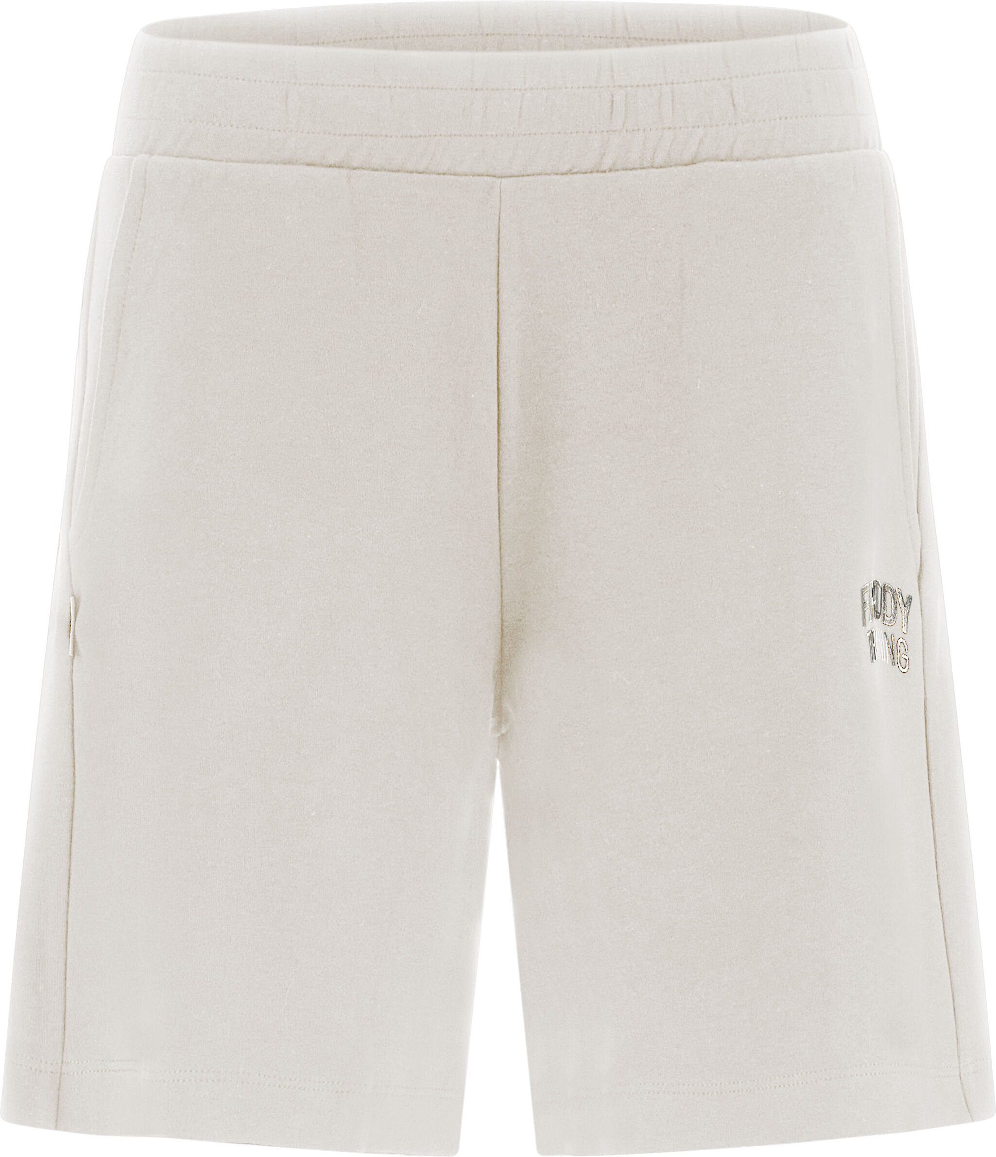 Freddy Pantaloncini comfort in interlock con stampa oro chiaro Bianco Donna Large