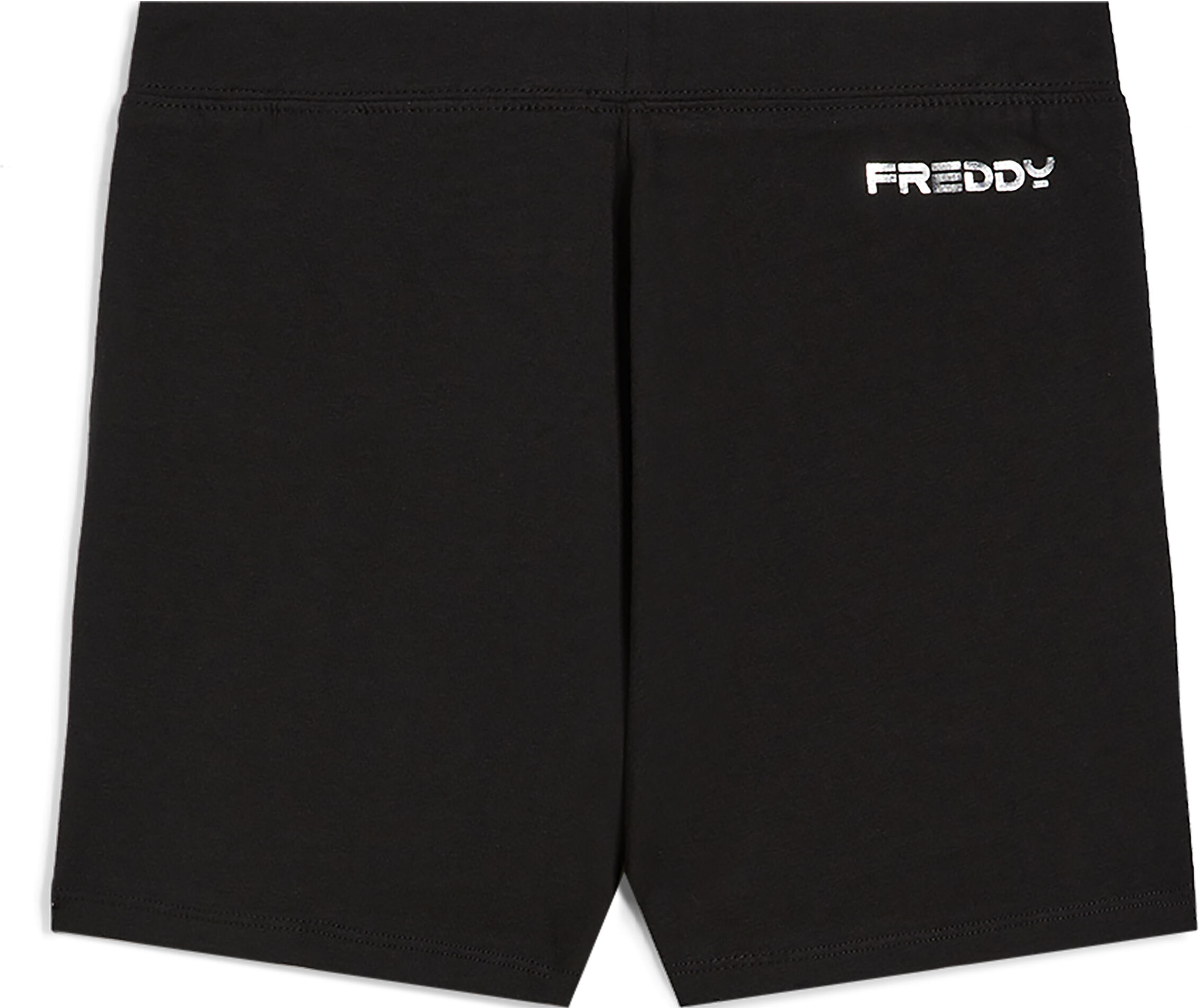 Freddy Leggings short vita regular in heavy jersey stretch Nero Donna Medium