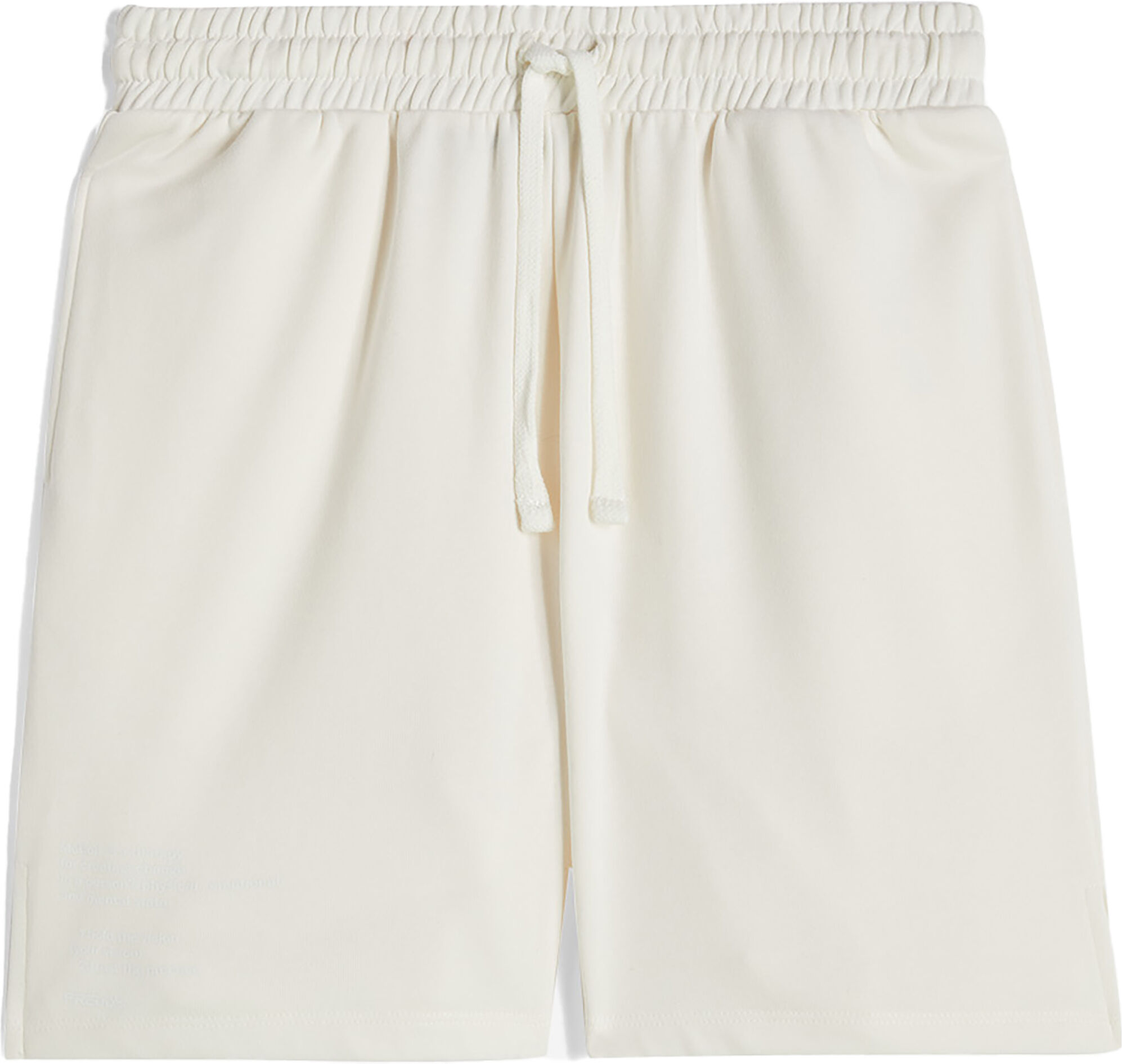 Freddy Pantaloncini donna in french terry con lettering stampa in tono White Alyssum Donna Xxs