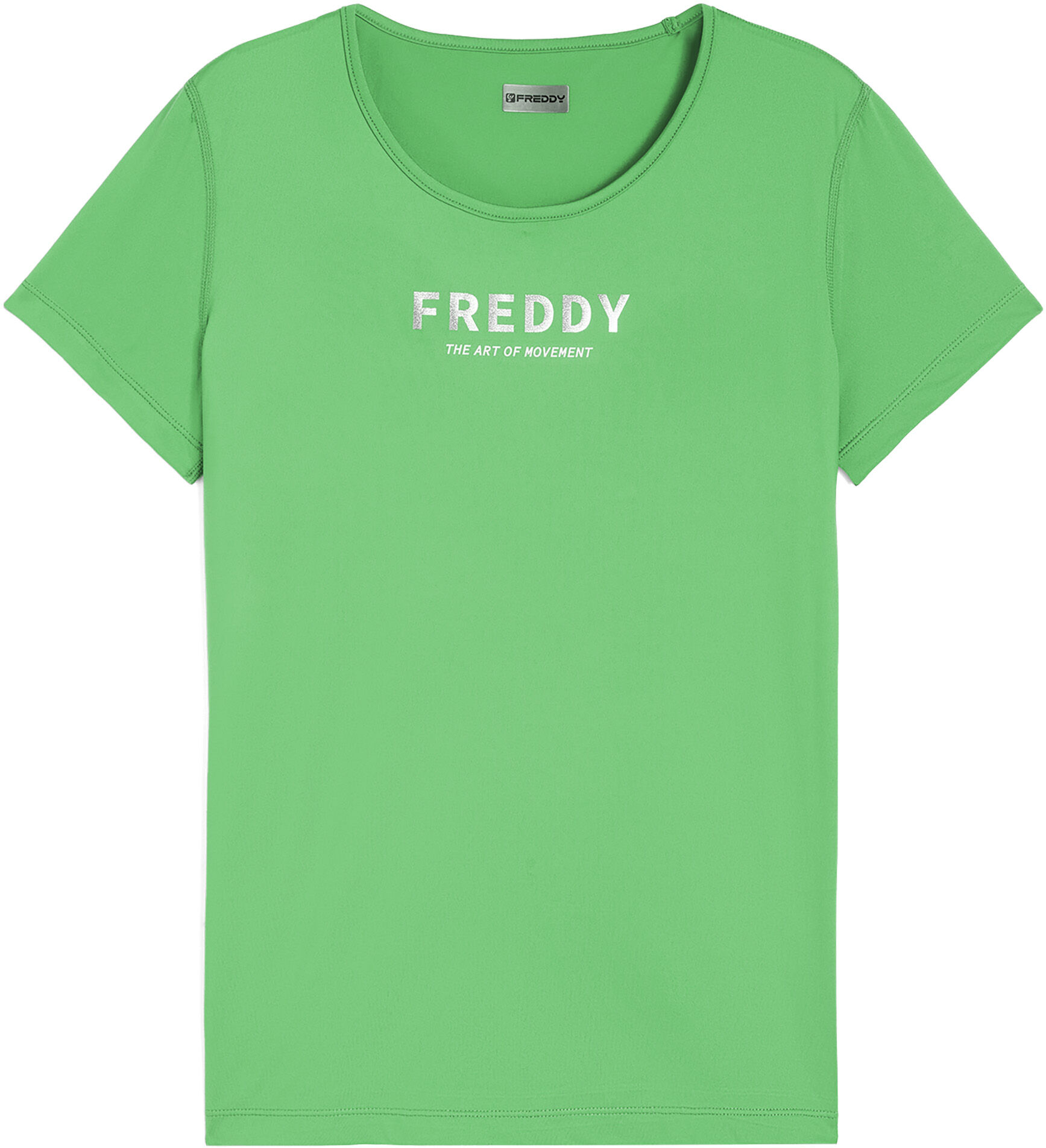 Freddy T-shirt sportiva in tessuto tecnico traspirante Classic Green Donna Medium