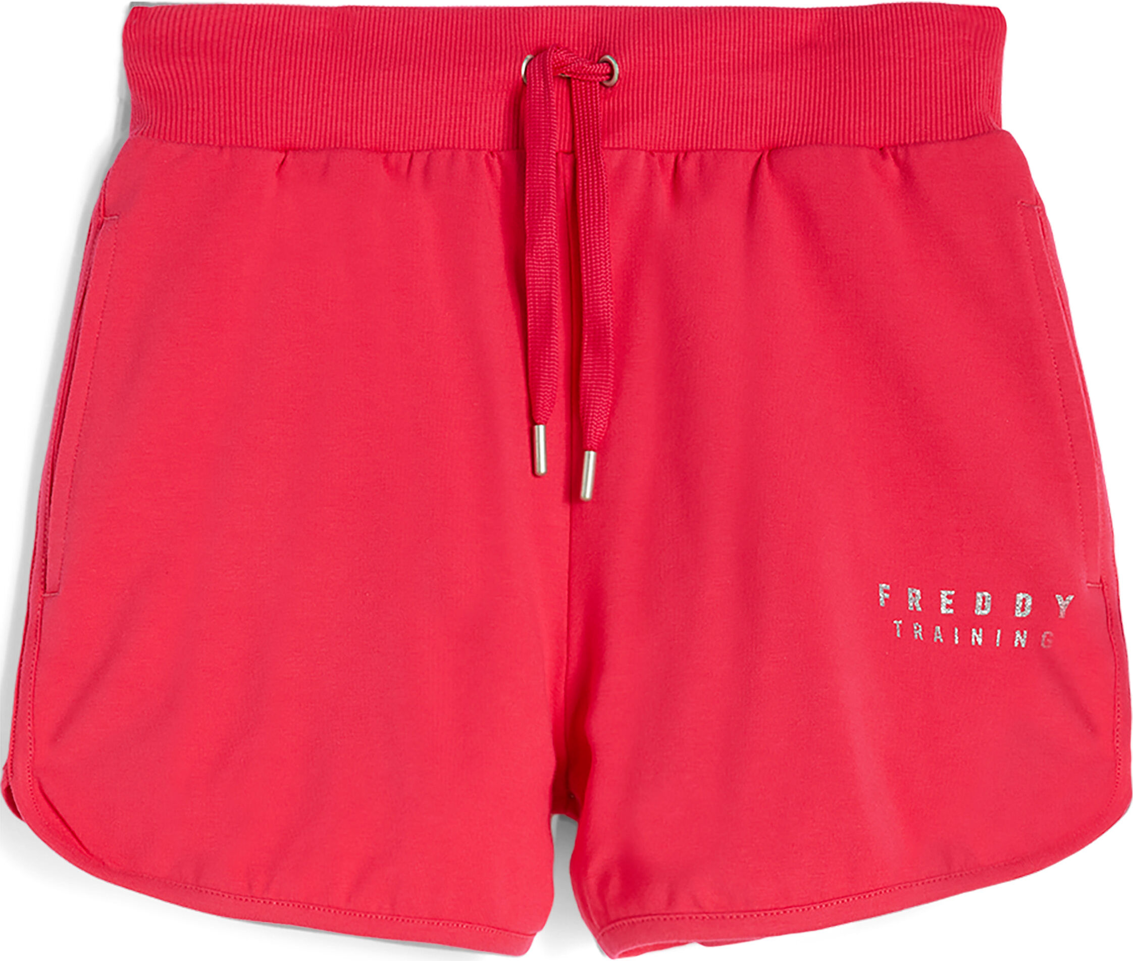 Freddy Pantaloni shorts da donna in heavy jersey stretch Rose Red Donna Small